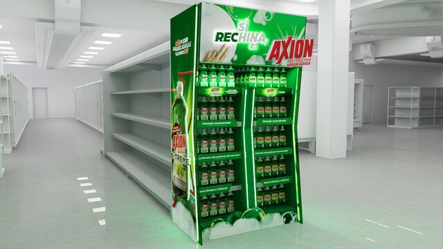 3D Design Axion X-Treme Gondola Head Display