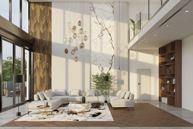 Villa Interior Design&3D Visualization