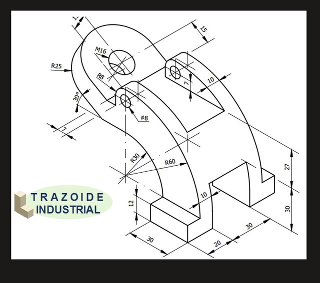 3D model of Heavy-Duty Mechanical Pivot Bracket & Mount