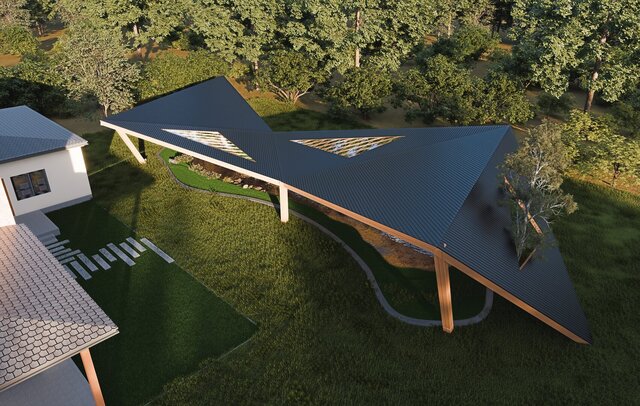 Origami in the Wind: A Dialogue Between Structure and Nature.