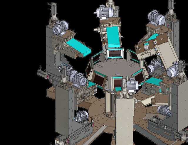 Automated Multi-Station Rotary Transfer Polishing Machine