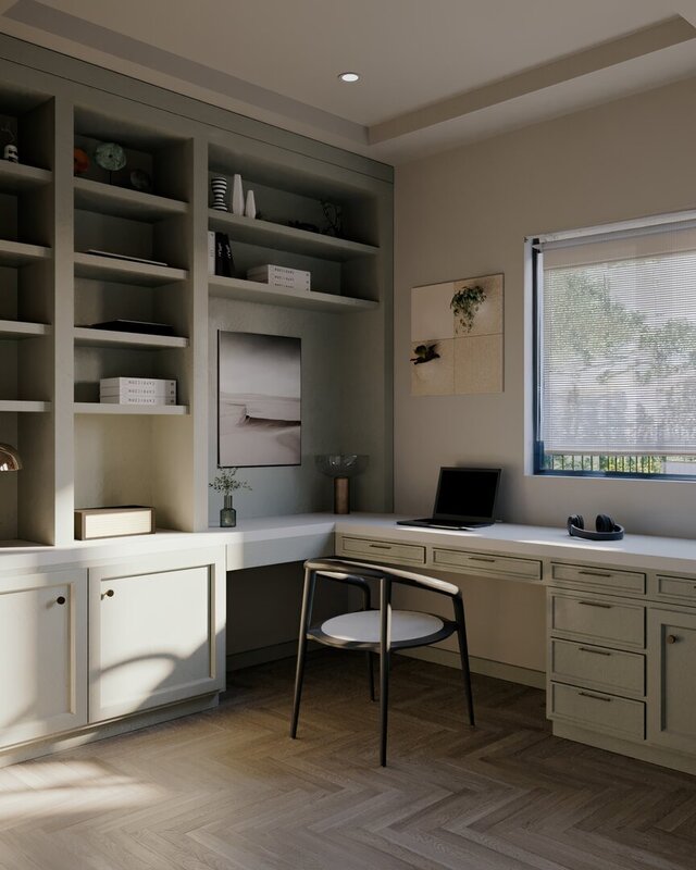 STUDY ROOM DESIGN | VISUALIZATION