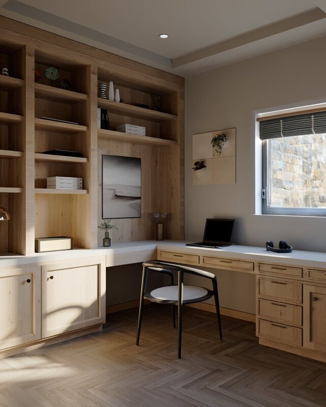 STUDY ROOM DESIGN | VISUALIZATION – image 2 of 3