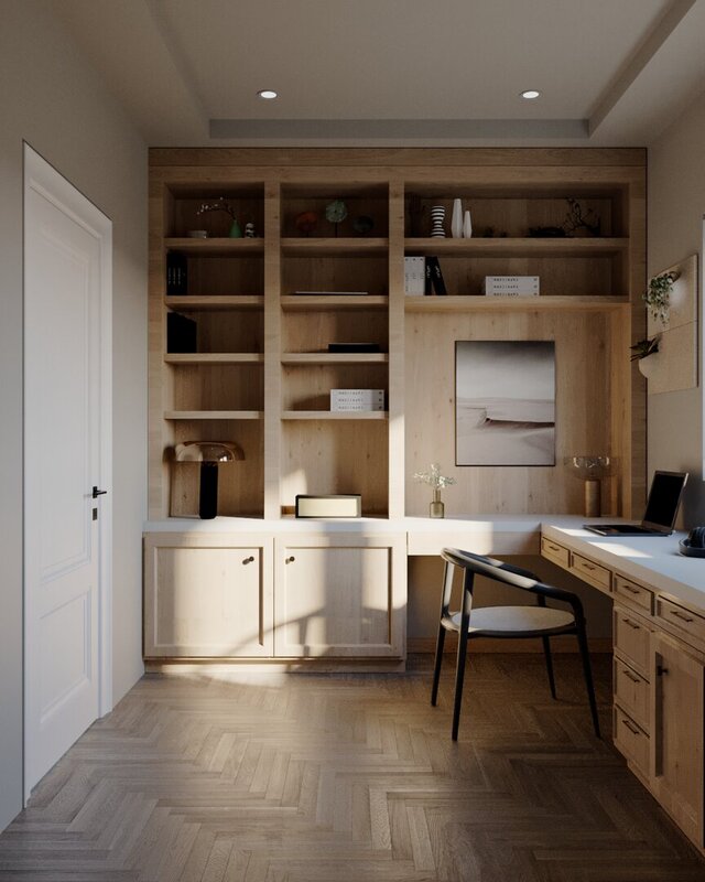 STUDY ROOM DESIGN | VISUALIZATION – image 3 of 3