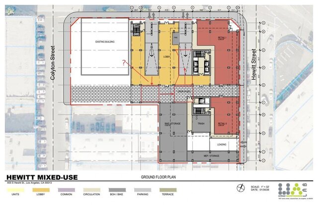 HEWITT Mixed-Use | LOD 350 BIM Conversion & Coordination – image 3 of 5