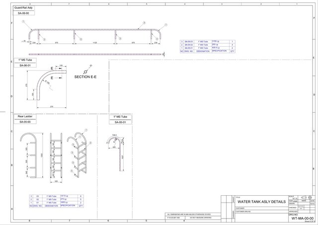 Water Tank Fabrication Design – image 12 of 15