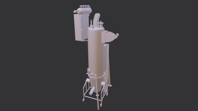 3D model of Revit Custom Family-Coater