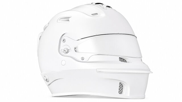 Custom Full-Face Racing Helmet – CAD Surface Modeling & Product Visualization