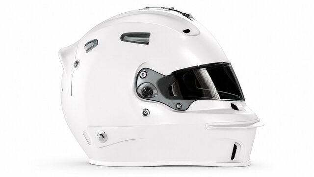 3D model of Custom Full-Face Racing Helmet – CAD Surface Modeling & Product Visualization