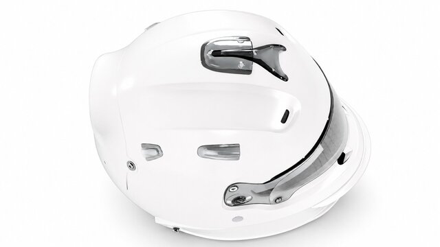 3D model of Custom Full-Face Racing Helmet – CAD Surface Modeling & Product Visualization