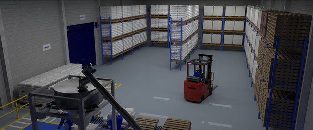 Animal Feed Ingredient Fractionation Plant – Layout Stud