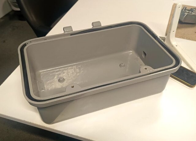 3D model of Aluminum Die-Cast Enclosure | Reverse Engineering & CAD Reconstruction