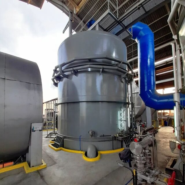 3D model of Pressure Vessel - Sugar Industry