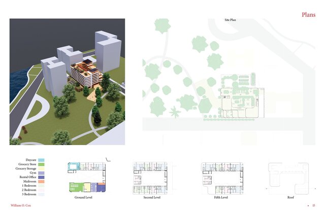 3D model of Merritt Gardens