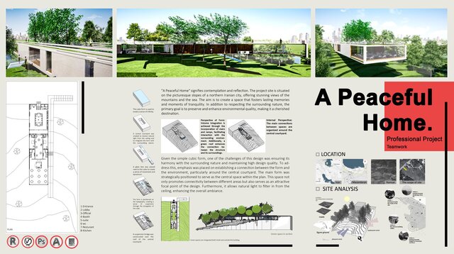 3D model of A Peaceful Home