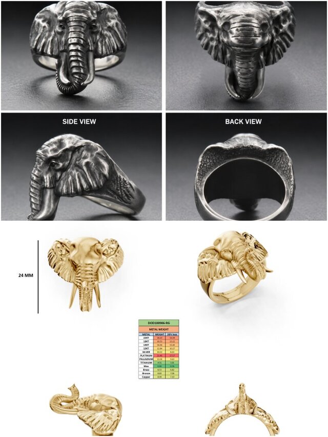 Custom 3D CAD design work and Sculpting work in Rings, Pendants, Bracelet, Neclace, Grillz, etc. – image 7 of 10