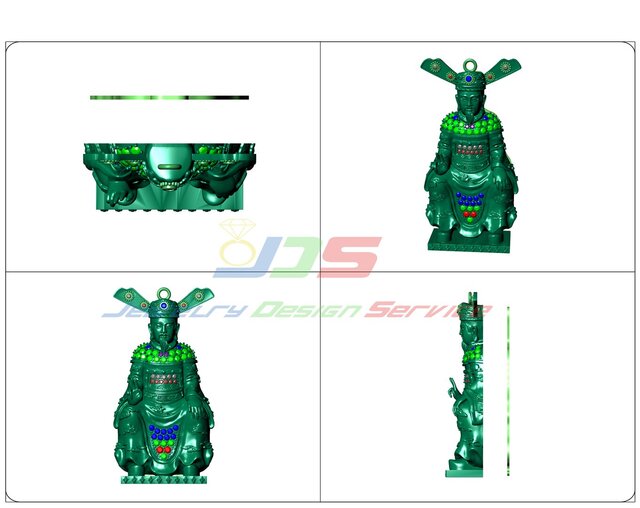 Jewelry Designs 3D CAD Manufacturing and Rendering