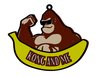 2D-3D Gorilla and banana keychain design