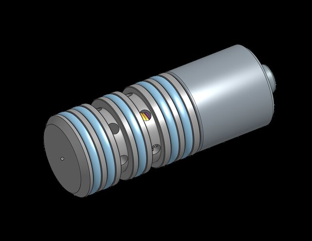 3D model of Development of an Electrically Controlled Micro Hydraulic Valve for a Hand Prosthesis