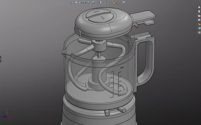 Parametric Kitchen: Retrofitting a Mini Chopper for Small-Batch Baking – image 5 of 12