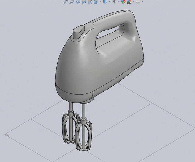 Parametric Kitchen: Retrofitting a Mini Chopper for Small-Batch Baking – image 7 of 12
