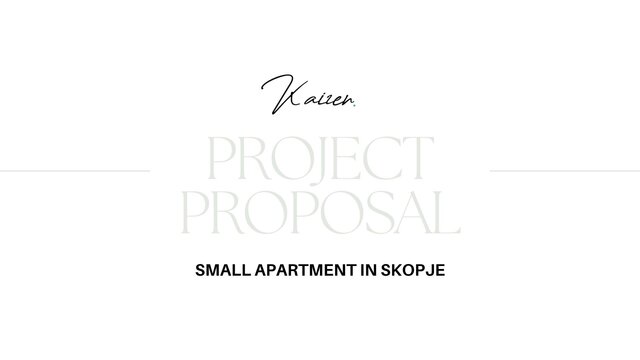 46m² Apartment Interior Design & Furniture Documentation