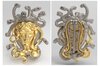 The Medusa Gorgon Brooch design by FeS2