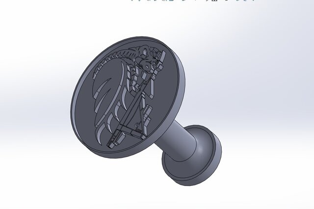 3D model of customize cufflinks