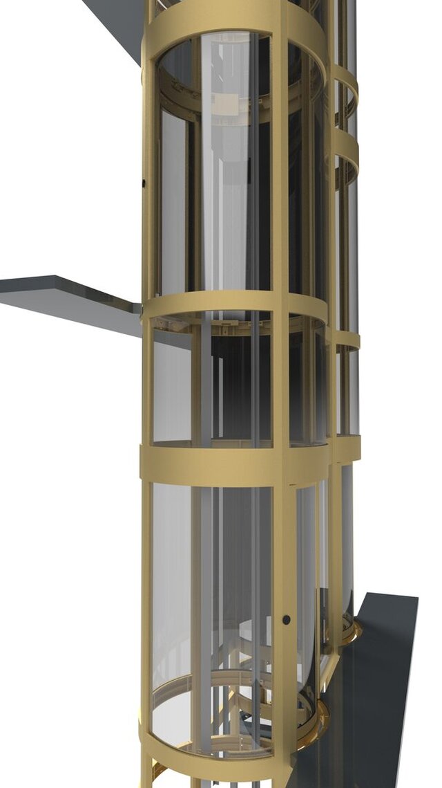 3D model of Professional elevator designer