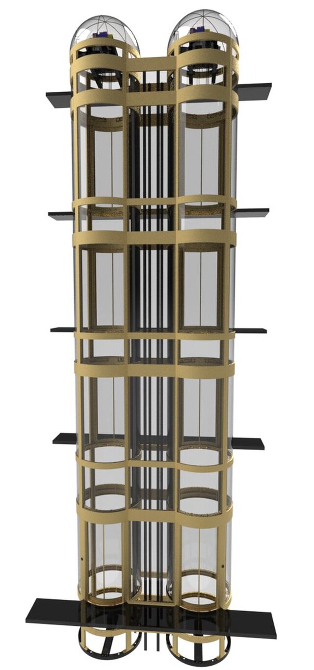 3D model of Professional elevator designer