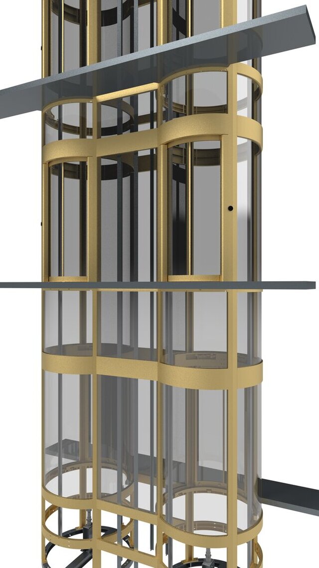 3D model of Professional elevator designer