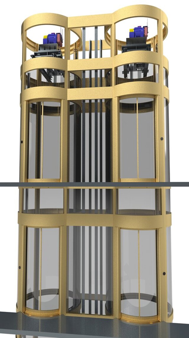 3D model of Professional elevator designer