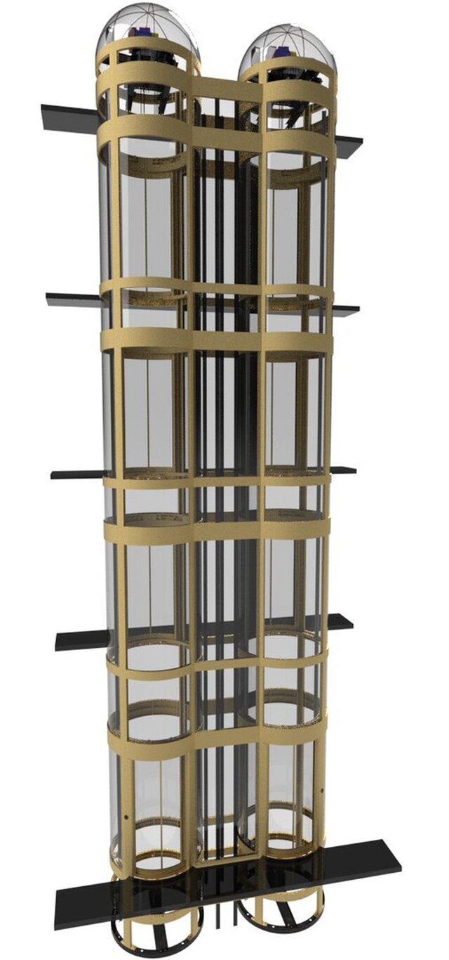 3D model of Professional elevator designer