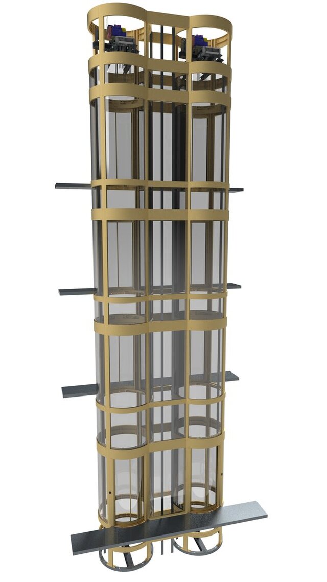 3D model of Professional elevator designer