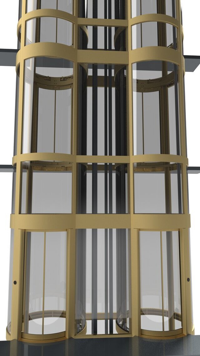 3D model of Professional elevator designer