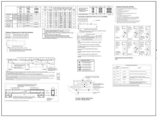 Architectural Drawing set for permit