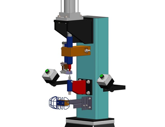 Semi-Automatic Hydro-Pneumatic Eyelet Press Machine | Machine Design & Development – image 4 of 22