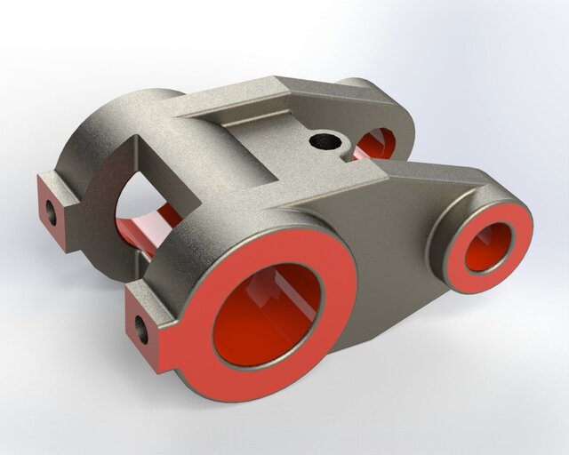 3D model of Industrial parts and assemblies