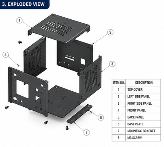 Sheet Metal Enclosure Design | SolidWorks | CNC Bending | Laser Cutting | Production Ready
