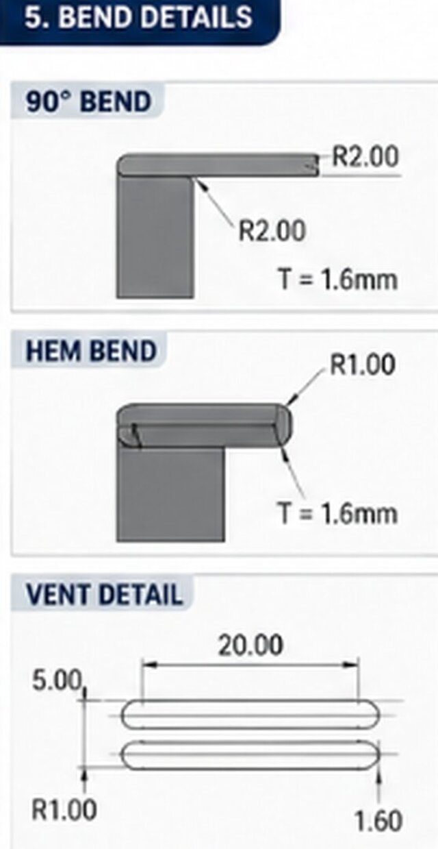 3D model of Sheet Metal Enclosure Design | SolidWorks | CNC Bending | Laser Cutting | Production Ready