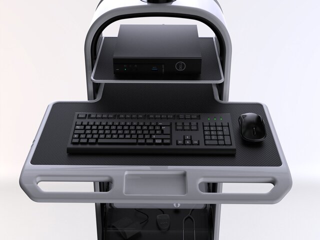 3D model of Telehealth Cart Design