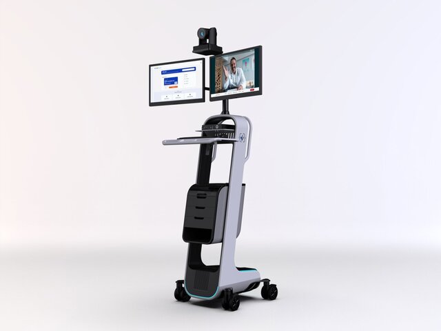 3D model of Telehealth Cart Design