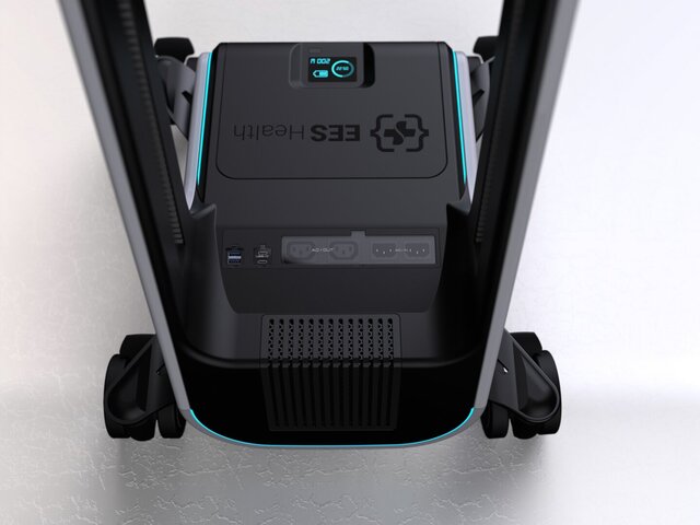 3D model of Telehealth Cart Design