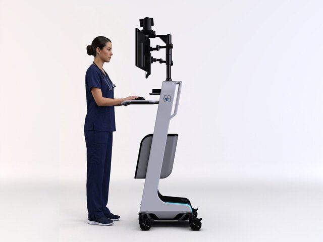 3D model of Telehealth Cart Design