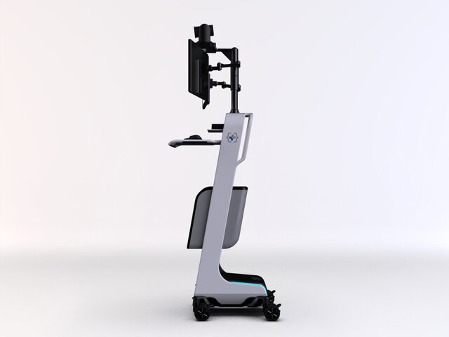 3D model of Telehealth Cart Design