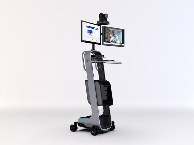 3D model of Telehealth Cart Design