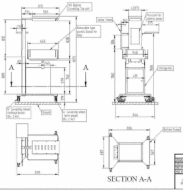 Infant Radiant Baby Warmer - Medical Device Design – image 7 of 8