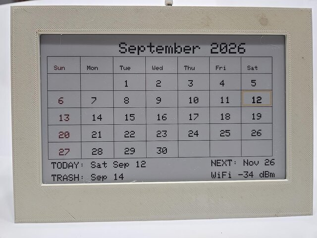 13.3-Inch Spectra 6 E-Paper Display Frame – image 2 of 5