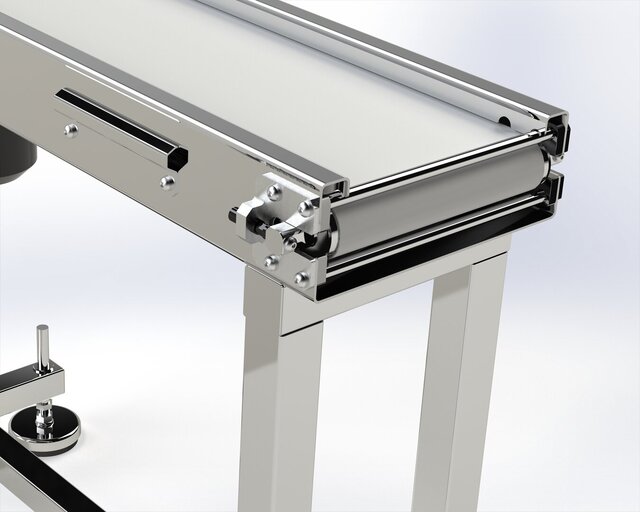3D model of Simple Conveyor