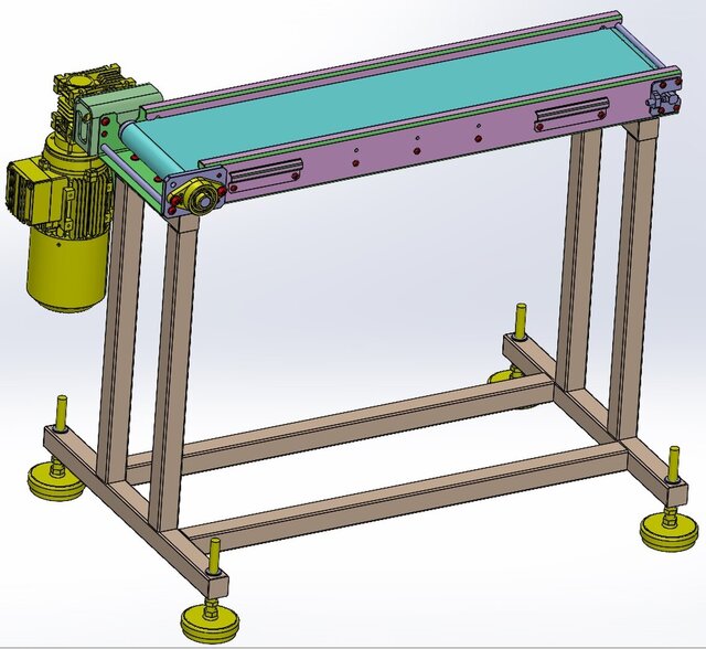 3D model of Simple Conveyor